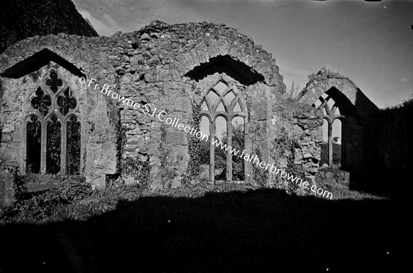 FRANCISCAN FRIARY CHAPELS IN SOUTH TRANSEPT